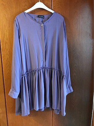 Lila salaş tunik