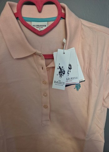 U.S Polo Assn. Pembe Polo Yaka Tişört