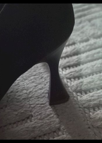 Siyah Stiletto Topuklu Kadın Ayakkabı - Görsel 3