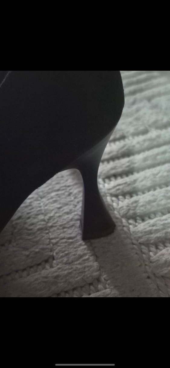 Siyah Stiletto Topuklu Kadın Ayakkabı - Görsel 3