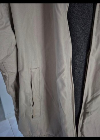 Bej Erkek Fermuarlı Ceket - Görsel 6