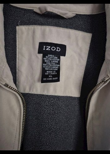 Bej Erkek Fermuarlı Ceket - Görsel 2