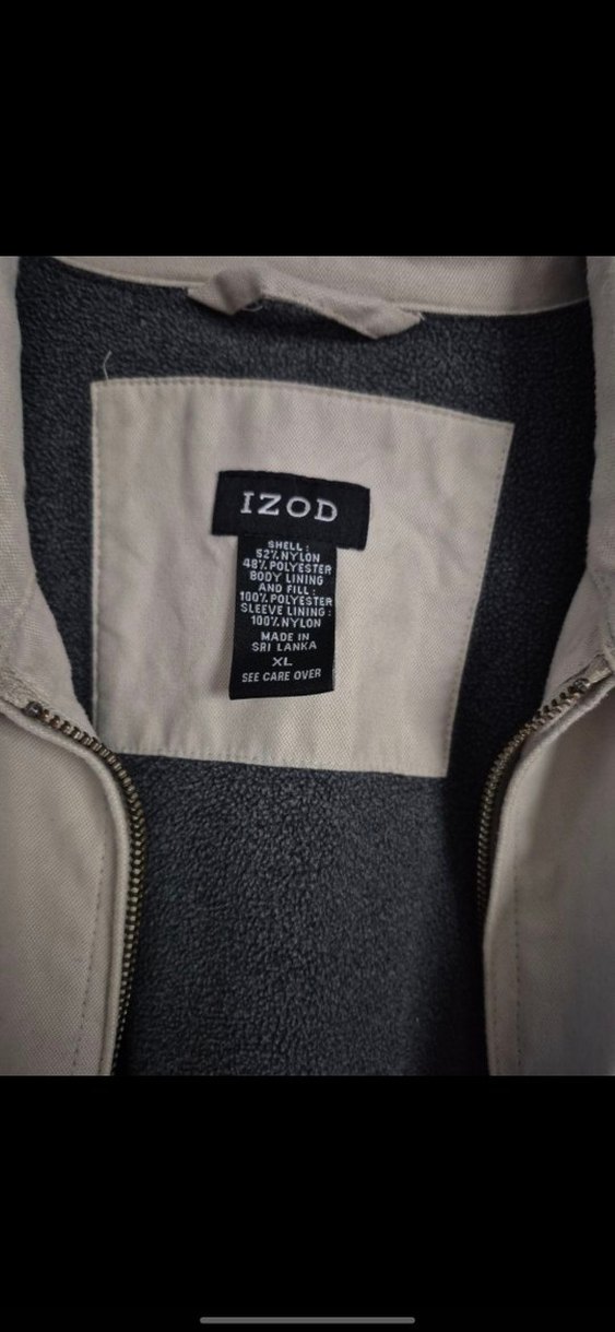 Bej Erkek Fermuarlı Ceket - Görsel 2