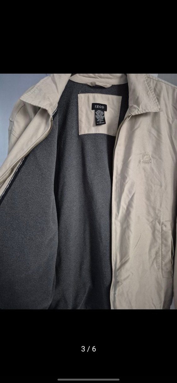 Bej Erkek Fermuarlı Ceket - Görsel 3