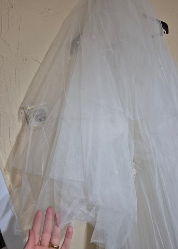 Modern Beyaz Gelinlik - Görsel 7