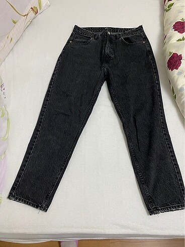 Zara siyah mom jean