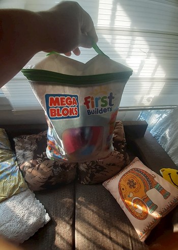 Mega Bloks First Builders Renkli Bloklar yeni
