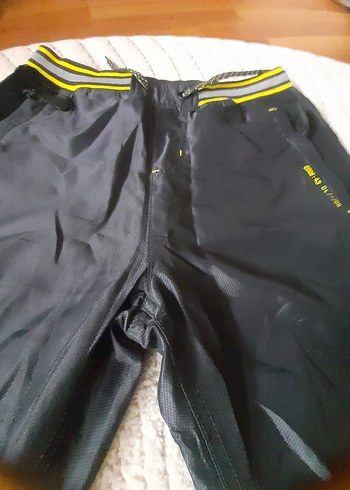 LC Waikiki Siyah Erkek Çocuk Bol Kesim lastik Kemerli Pantolon eşofman
