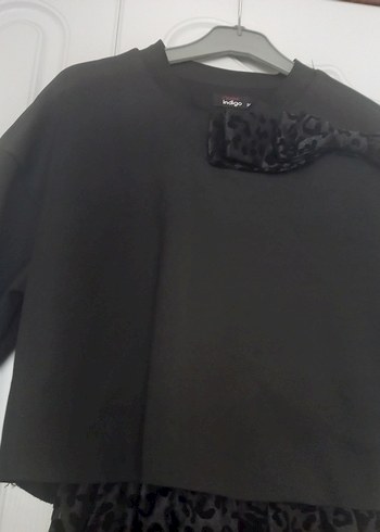 Siyah Düğmeli Kız Bolero - Görsel 5