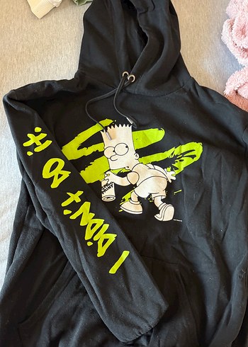 Bej Pamuklu Kadın Sweatshirt