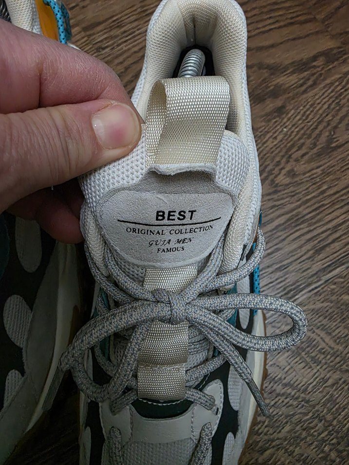 Bağcıklı Beyaz Gri Spor Kadın Sneaker - Görsel 5