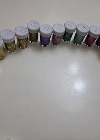 renkli sim tuzluk başlıklı - Görsel 4