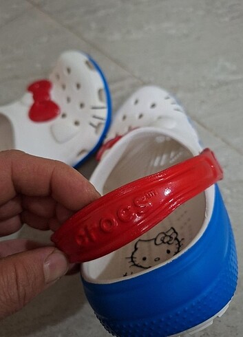 38 Beden beyaz Renk Crocs terlik 