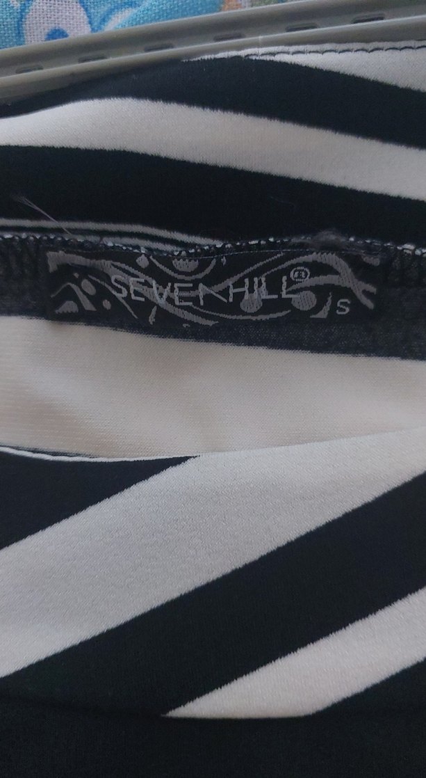 Zebra Desenli Uzun Pileli elbise - Görsel 3