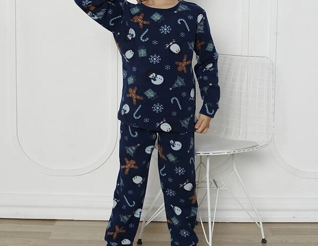 xs Beden siyah Renk Çocuk pijama