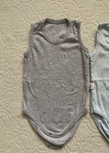 Erkek Bebek Kolsuz Body - Görsel 2