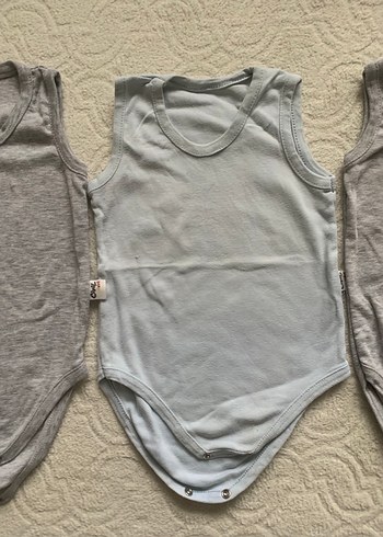 Erkek Bebek Kolsuz Body - Görsel 3