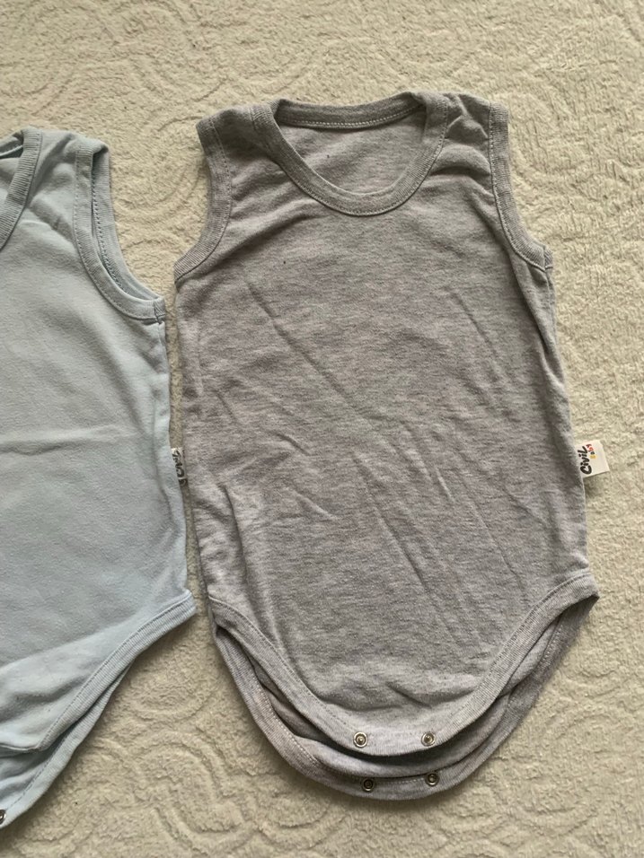 Erkek Bebek Kolsuz Body - Görsel 4
