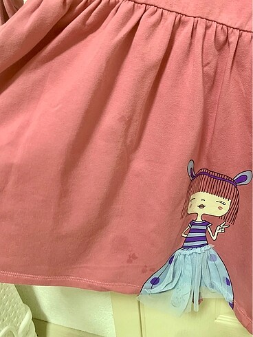 4 Yaş Beden Mushi Kız Çocuk Elbise