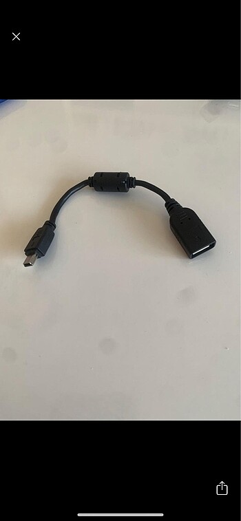 USB Otg Kablo 5 Pin Kablo