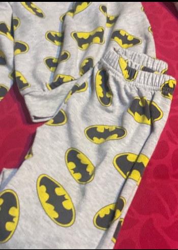 Erkek Çocuk Gri Baskılı Uzun Kollu Sweatshirt - Görsel 3