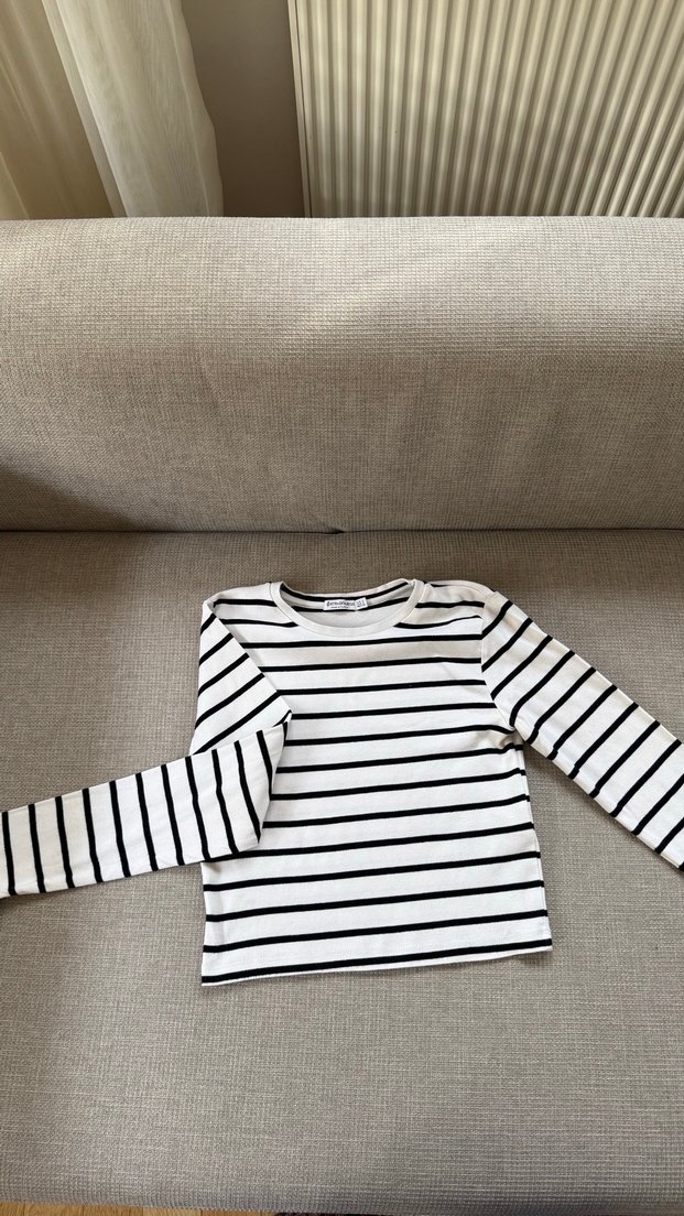 Stradivarius crop bluz - Görsel 3