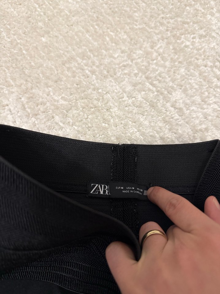 Zara yüksek bel tayt - Görsel 3