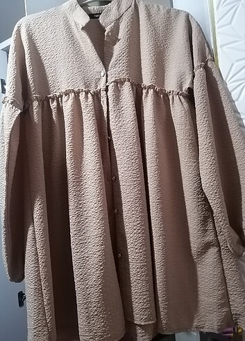 xl Beden camel Renk Tunik