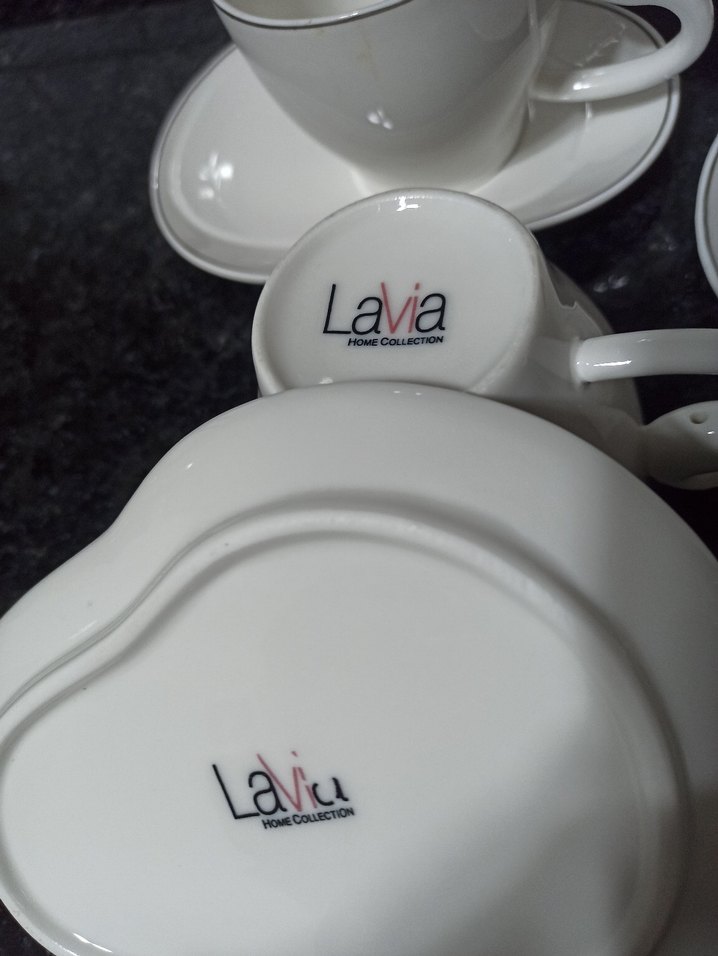 LİVİA ÇAY TAKIMI 4 KİŞİLİK 8 parça - Görsel 5