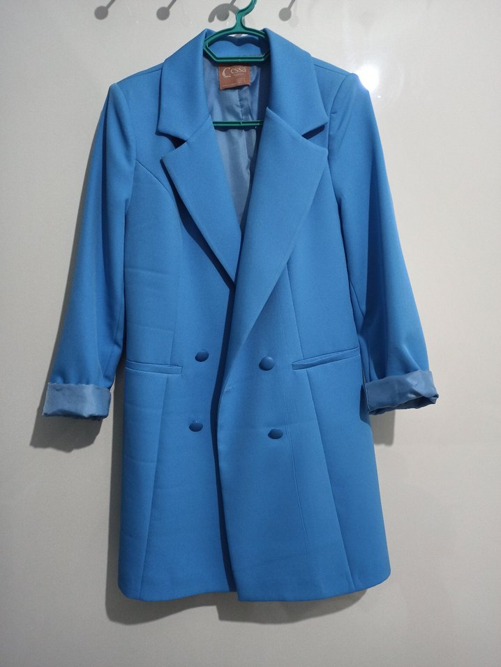 Cessa Fashion Uzun Blazer Ceket 38 Beden - Görsel 3