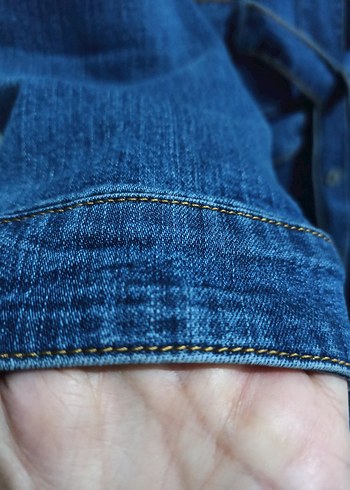 AGENDA Kadın Kot Trençkot 40 Beden - Görsel 4