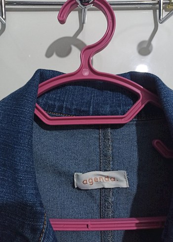 AGENDA Kadın Kot Trençkot 40 Beden - Görsel 3