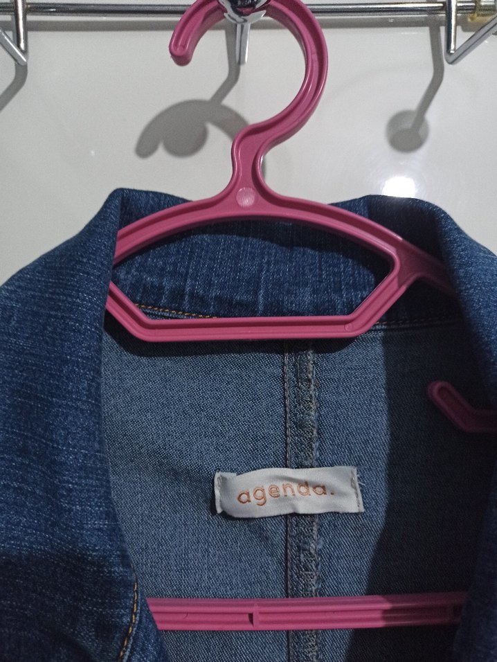 AGENDA Kadın Kot Trençkot 40 Beden - Görsel 3