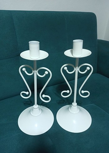 Şamdan Mumluk 2 Adet - Görsel 2