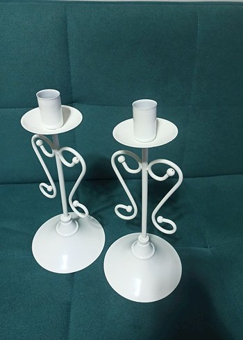 Şamdan Mumluk 2 Adet - Görsel 3