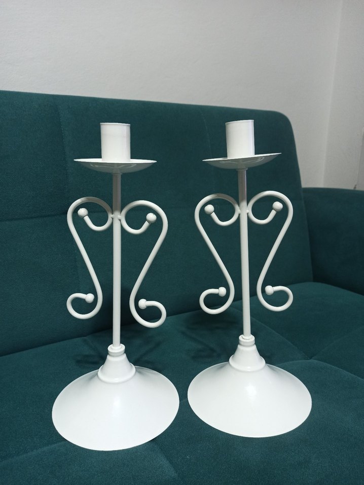 Şamdan Mumluk 2 Adet - Görsel 4