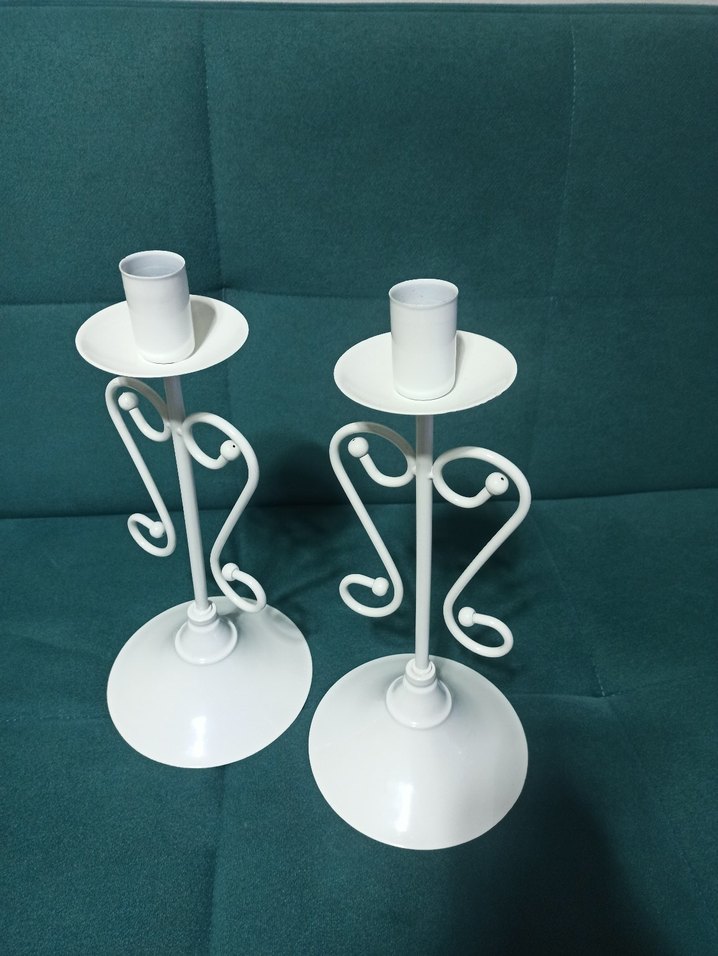 Şamdan Mumluk 2 Adet - Görsel 3