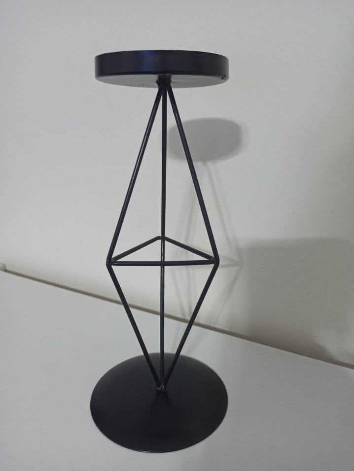 Metal Mumluk Şamdan - Görsel 3