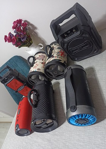 Bluetooth Hoparlör 7 Adet - Görsel 4