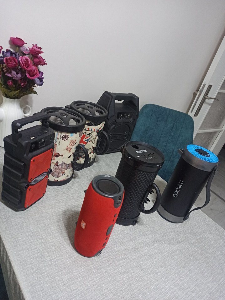 Bluetooth Hoparlör 7 Adet - Görsel 5