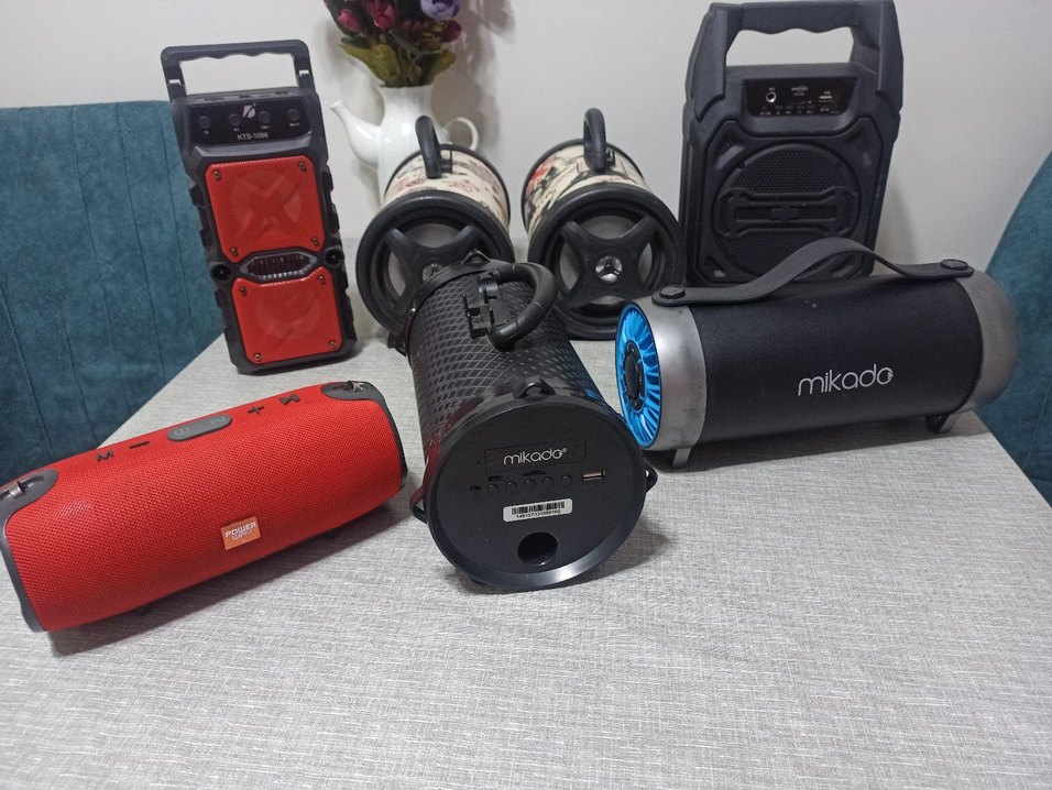 Bluetooth Hoparlör 7 Adet - Görsel 2