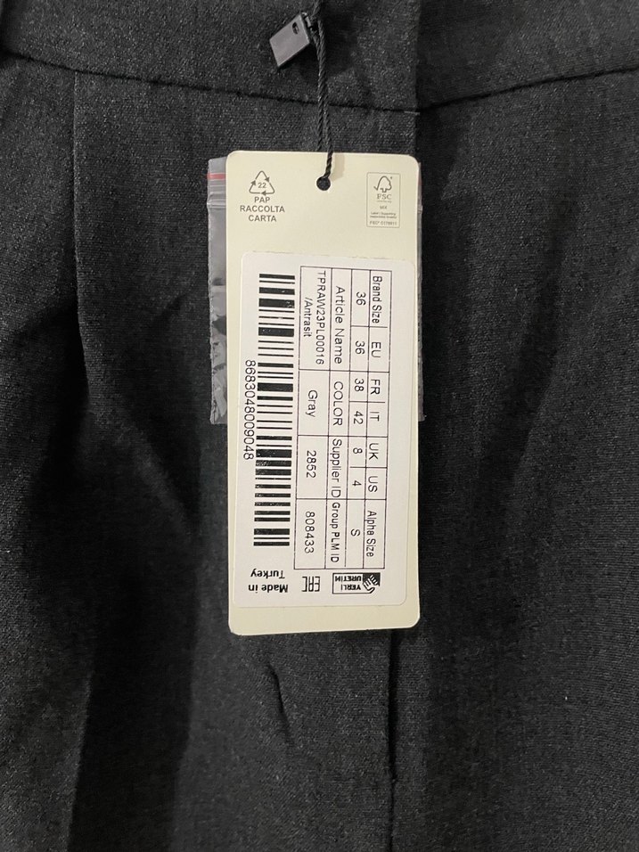 Trendyol pileli palazzo pantolon - Görsel 3