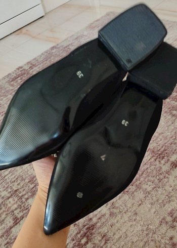 39 Beden siyah Renk Siyah Payetli Stiletto Kadın Abiye Ayakkabı