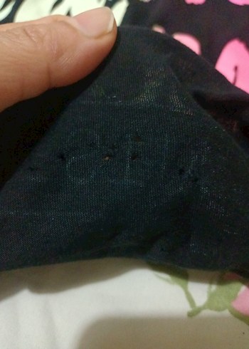 Kız Çocuk Mavi Batik Şortlu Pamuklu Tişört - Görsel 8