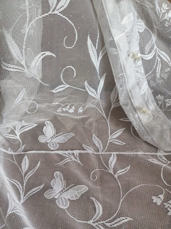 Beyaz Nakışlı Bohem Perde - Görsel 4