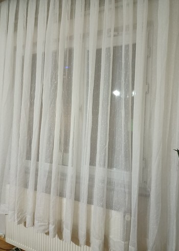 İKİ CAMLIK TÜL PERDE - Görsel 2