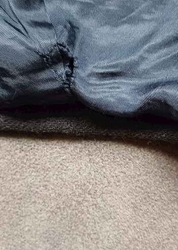 Benetton Siyah Kaşe kaban - Görsel 12