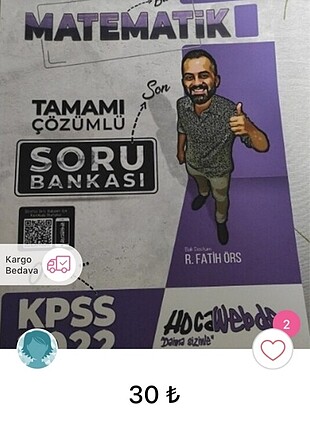 7 adet kitap 
