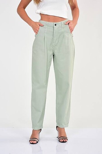 Loft su yeşili pantolon
