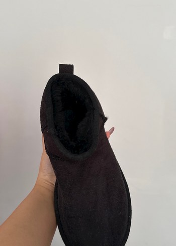 Diğer Siyah Süet Kadın Stiletto Topuklu Bot